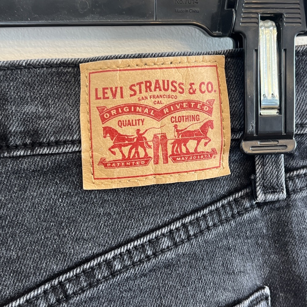 Levis Ribcage Straight Ankle jeans Womens 28 measure 28.5X26 Button Fly denim - Picture 9 of 15